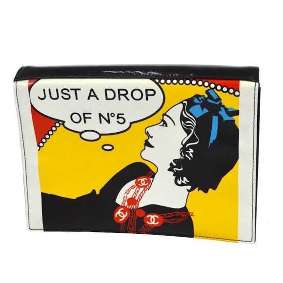 Chanel COCO vintage clutch - Picture 3 of 4